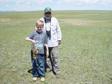 Prairie dog hunting is great for young people to learn how to handle and shoot a gun with an experienced guide.